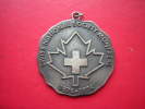 MEDAILLE SWISS NATIONAL SOCIETY MONTREAL 1874 - 1974 - SHOOTING - PHOTO RECTO / VERSO - Professionals/Firms