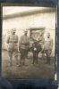 COLOMBOPHILIE Carte Photo Groupe De Militaires Colombophiles Attelage D'ane Gros Plan - War 1914-18