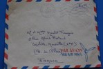 MILITARIA Lettre Mignonnette Franchise+cachet Militaire Afrique Du Nord SP87758 Chauffeur AFN Guerre D'Algérie Section17 - War Of Algeria