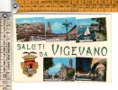 E960 Saluti Da Vigevano (Pavia) - Multipla - Stemma Cittadino / Viaggiata 1963 - Vigevano