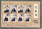 T)DOMINICA,1996,SHEET,GIANT PANDA,ENDANGERED ANIMALS,MINT. - Ours