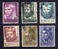 Portugal - 1955 - Portugese Kings (Part Set) - Used - Usati