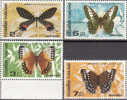 THAILAND 1096-9 "Schmetterlinge" MNH / ** / Postfrisch - Thaïlande