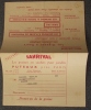 FACTURE - SANRIVAL - AVEC MANDAT CARTE DE VERSEMENT - 1957 - - Agricultura