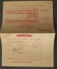 FACTURE - SANRIVAL - AVEC MANDAT CARTE DE VERSEMENT - 1957 - - Agriculture