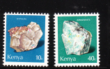 Kenya 1977 Minerals Found In Kenya 2v MNH - Kenya (1963-...)