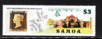 Samoa 1990 Stamp World London Penny Black MNH - Samoa