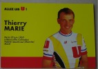 Carte Vélo Cyclisme Cycling Tour De France Thierry Marie 14 Bénouville 50 Martinvast - Cyclisme