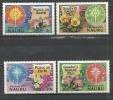 NAURU 1979 - CHRISTMAS - CPL. SET - MH  LIGHTLY MINT HINGED - Nauru