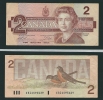 Banconota Da  2  DOLLARI  Del  C A N A D A - Anno  Ottawa 1986. - Kanada