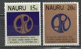 NAURU 1978 - ASIAN PARLIAMENTARY UNION - CPL. SET - MNH MINT NEUF - Nauru