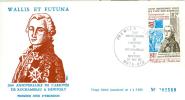 WALLIS ET FUTUNA ENV FDC 1° JOUR ROCHAMBEAU 80 - FDC