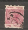 GRENADA - 1883 VICTORIA 1d CARMINE USED   SG 31 - Grenade (...-1974)