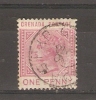 GRENADA - 1883 VICTORIA 1d PALE CARMINE USED   SG 31 - Grenada (...-1974)