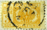 Italy 1927 Parcel Post 3l - Used - Pacchi Postali