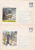 STREET CROSSING RULES SUPERVISED BY POLICE, 1975, 2X, COVER STATIONARY, ENTIER POSTALE, UNUSED, ROMANIA - Politie En Rijkswacht