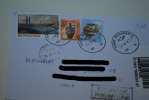 ROMANIA RUMENA ROMANA 2011 Engineering BUILDING Bridge Vaso Vasi VESSEL Registered Letter Complete Cover - Storia Postale