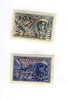 NPA70+71 - URSS 1944 - La Bonne SERIE  Neuve** De 2 TIMBRES N° PA 70 + 71 (YT)  --  Poste Aérienne  :  Héros Soviétiques - Unused Stamps