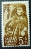 SAHARA 1952: Edifil 94 / YT 82  / Sc B19 / Mi 125 / SG 91, Disfraces Costumes Kostüme, ** - FREE SHIPPING ABOVE 10 EURO - Sahara Spagnolo