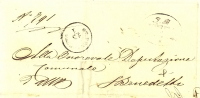 Lombardo Veneto 1864 Lettera In Franchigia Dalla Pretura Di San Benedetto Po Per Città Con Testo - Lombardo-Venetien