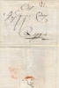 Austria 1814 Lettera Da Milano Per Reggio Emilia (periodo Transitorio Precedente Al Lombardo Veneto) Con Testo - ...-1850 Prephilately