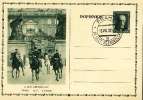 Czechoslovakia Postal Card. CDV 48. Cover, Stationery, Postcard Vyjazd Prezidenta Republiky Z Prazskeho Hradu. (V01010) - Postcards