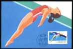 China Maxi Card. Diving.  (V01081) - Buceo
