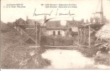 HAM GUERRE DE 1914 REPARATION D'UN PONT (PERSONNAGES)  REF 25232 - Ham