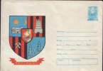 Romania-Postal Stationery  Cover 1976-Harghita County Coat Of Arms-unused - Enveloppes
