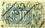 Italy 1914 Parcel Post 10c - Used - Paketmarken