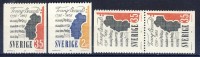 D1737. Sweden. Berwald. Michel 601-02. MNH(**). - Unused Stamps