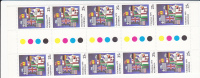 Australia-1979 Christmas 25c Parcels Gutter Strip  MNH - Blocks & Sheetlets