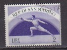 Y8318 - SAN MARINO Ss N°410 - SAINT-MARIN Yv N°384 - Usati