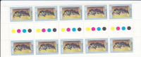 Australia-1980 Christmas 60c  Madonna Gutter Strip MNH - Blocs - Feuillets