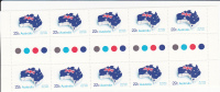 Australia-1981 Australia Day Guttr Strip    MNH - Hojas Bloque