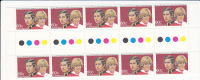 Australia-1981 Royal Wedding 60c Couple Guttr Strip  MNH - Blocchi & Foglietti