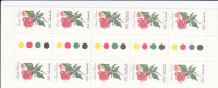 Australia-1982 Roses 65c  Watson Gutter Strip  MNH - Hojas Bloque