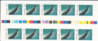 Australia-1982 Whales 35c  Southern Whale Gutter Strip   MNH - Blocks & Sheetlets