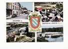 Carte 1955 CHATILLON EN BAZOIS / MULTIVUES VUE AERIENNE ,barrage ,rue - Chatillon En Bazois
