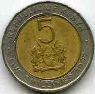 Kenya 5 Shillings 1997 KM 30 - Kenia