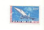 POLYNESIE - Yvert PA N°103 " Concorde - 1er Vol Commercial Paris Dakar Rio " Neuf** - Ungebraucht