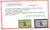 ITALIA REGNO 1934 SERIVIZIO AEREO CORONCINA MNH CERTIFICATO BEN CENTRATO - Correo Aéreo