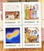 Personalisierte Marken - Viererblock Mit Verschiedenen Marken Und Wertstufen - Weihnachtsmotiv - Unused Stamps