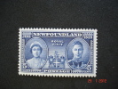 Newfoundland 1939 K.George VI  Royal Visit   SG272  MH - 1908-1947