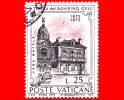 VATICANO - 1973 - Usato - Centenario Della Nascita Di Santa Teresa Del Bambino Gesù - 25 L. • Casa Natale - Gebraucht