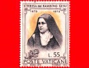 VATICANO - 1973 - Usato - Centenario Della Nascita Di Santa Teresa Del Bambino Gesù - 55 L. • Ritratto - Used Stamps