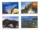 2010 TAIWAN VIEWS OF PENG HU ISLANDS 4V - Unused Stamps