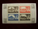 GB  LONDON 2005 SPECIAL MINISHEET 50th.Anniv FIRST CASTYLE DEFINITIVES 50p & £1.00 X 2 Each. - Blocks & Miniature Sheets