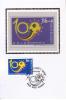 Carte Max Soie Zijde Silk Son Stamps Nr 2607 Saint Georges - 1991-2000