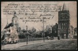 AK Brandenburg, St.-Gotthardt-Kirche, Rathenower Turm, Gel 1922 - Brandenburg